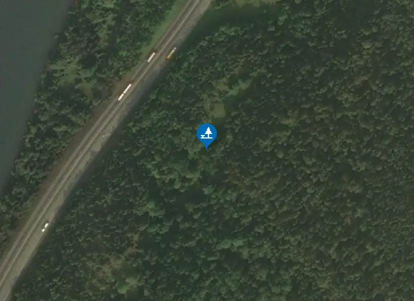 Satellitbild över Vätterleden