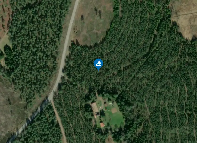 Satellitbild över Hjortkvarn