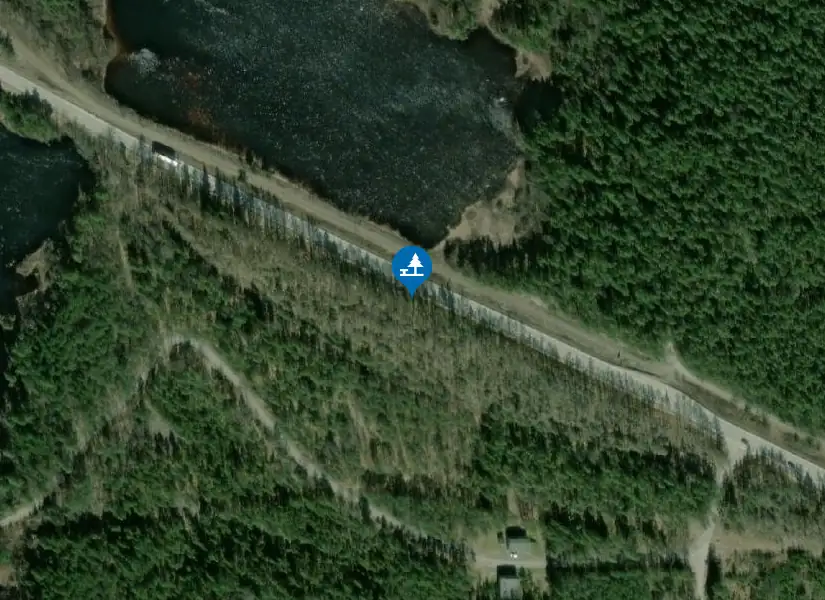 Satellitbild över Orranässjön