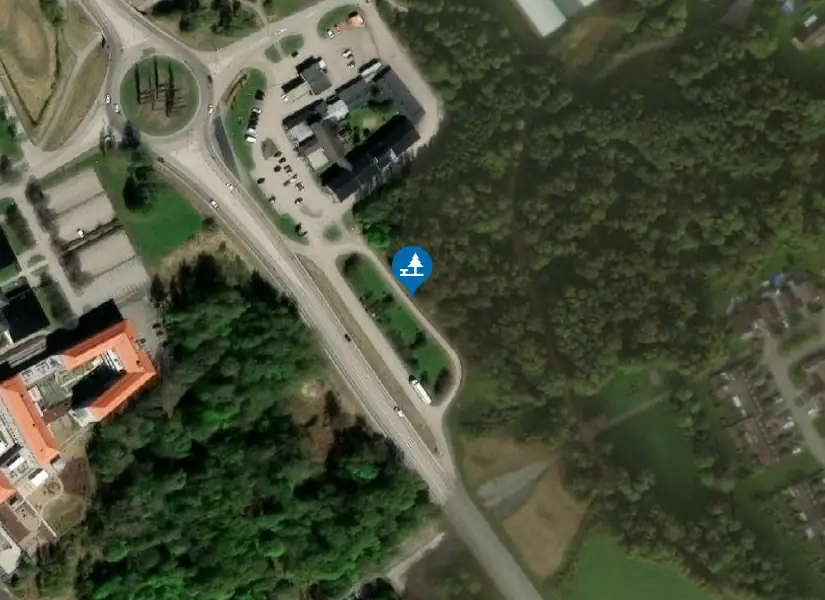 Satellitbild över Gylle