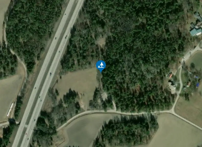 Satellitbild över Järna
