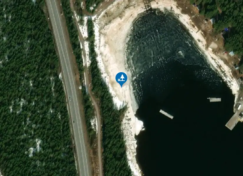 Satellitbild över Jävre
