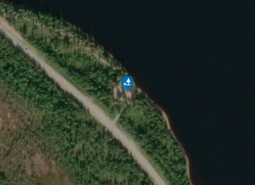 Satellitbild över Borgsjö