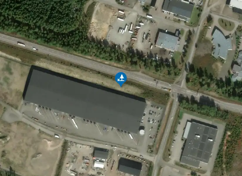 Satellitbild över Glasporten