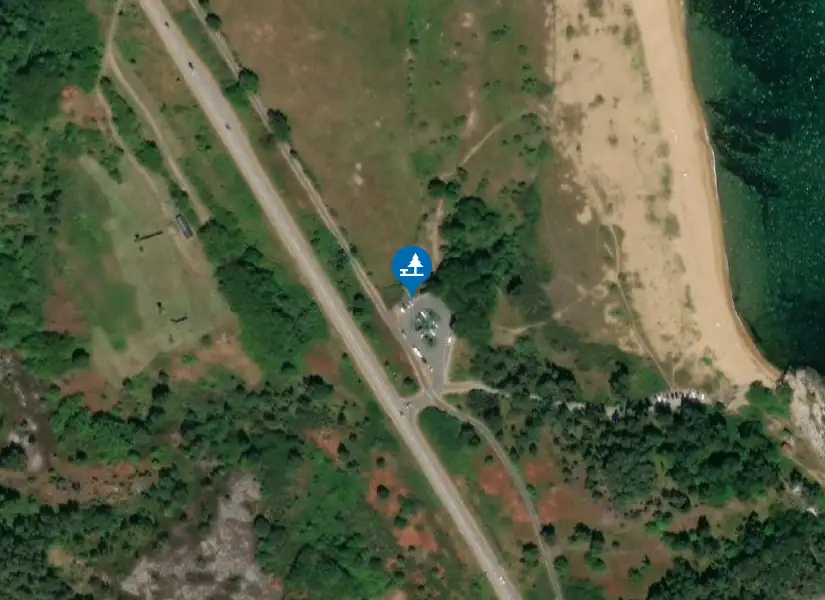 Satellitbild över Vårhallarna