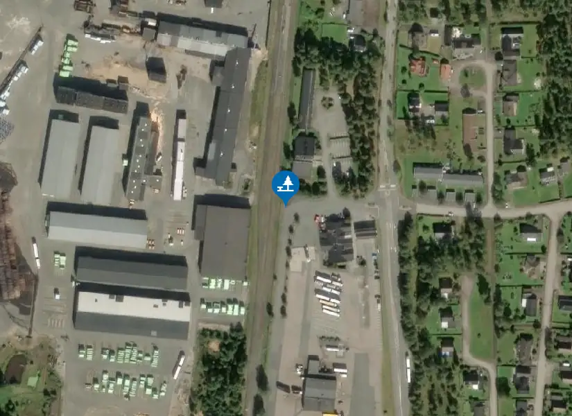 Satellitbild över Rastplats Klevshult