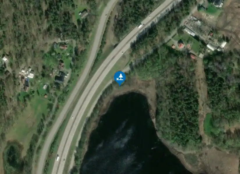 Satellitbild över Vardsjön