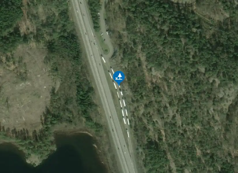 Satellitbild över Torpasjön