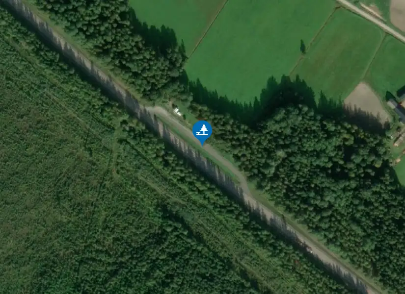 Satellitbild över Huggnora Södra Barken