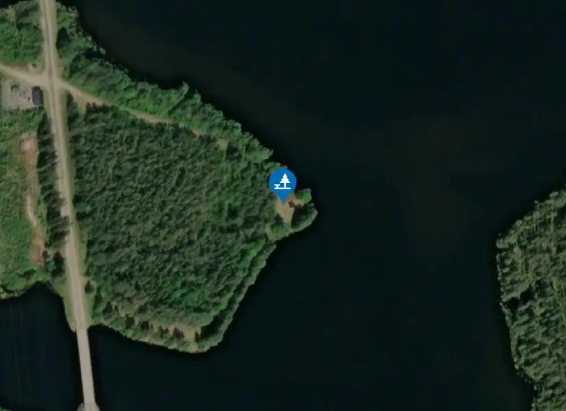 Satellitbild över Friarudden
