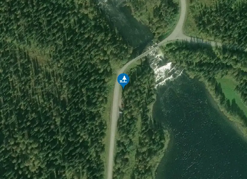 Satellitbild över Korallgrottan