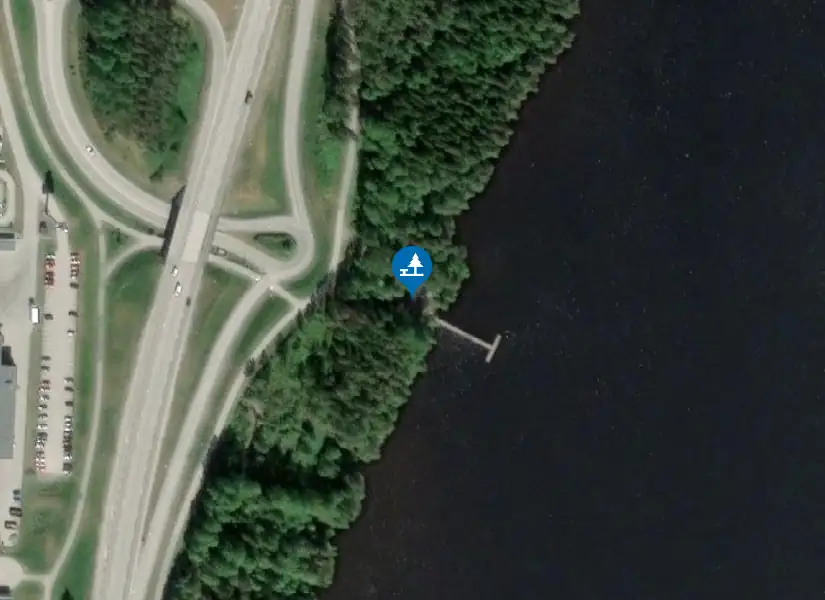 Satellitbild över Mariestrand
