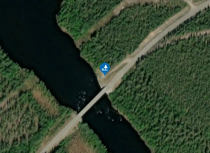 Satellitbild över Pärlälven