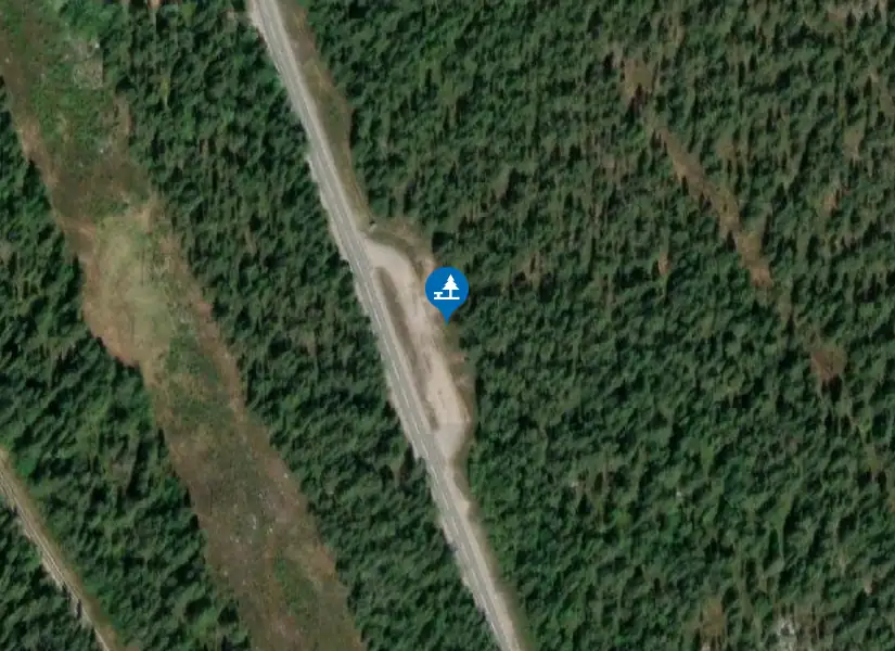 Satellitbild över Porjus