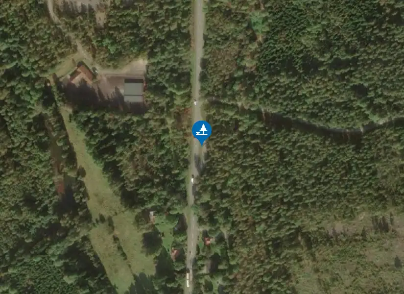Satellitbild över Rastplats Ingelstad