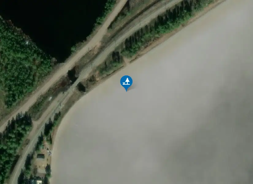 Satellitbild över Rastplats Storsund