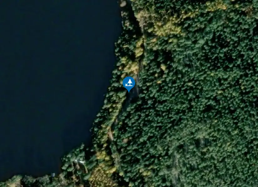 Satellitbild över Skarhålssjön