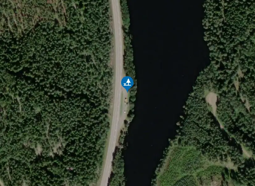 Satellitbild över Svängbågen