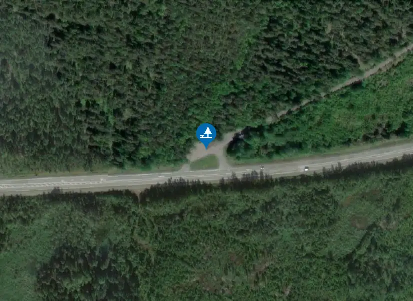 Satellitbild över E45 rastplats mellan Åmål och Säffle