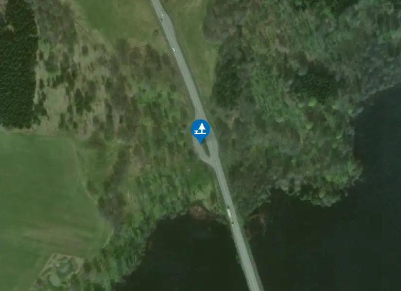 Satellitbild över Lilla Rängen