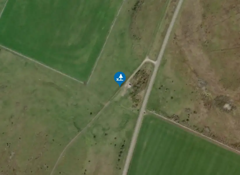 Satellitbild över Djupvik rastplats