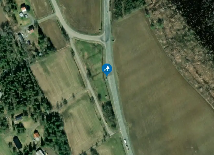 Satellitbild över Södra Broänge