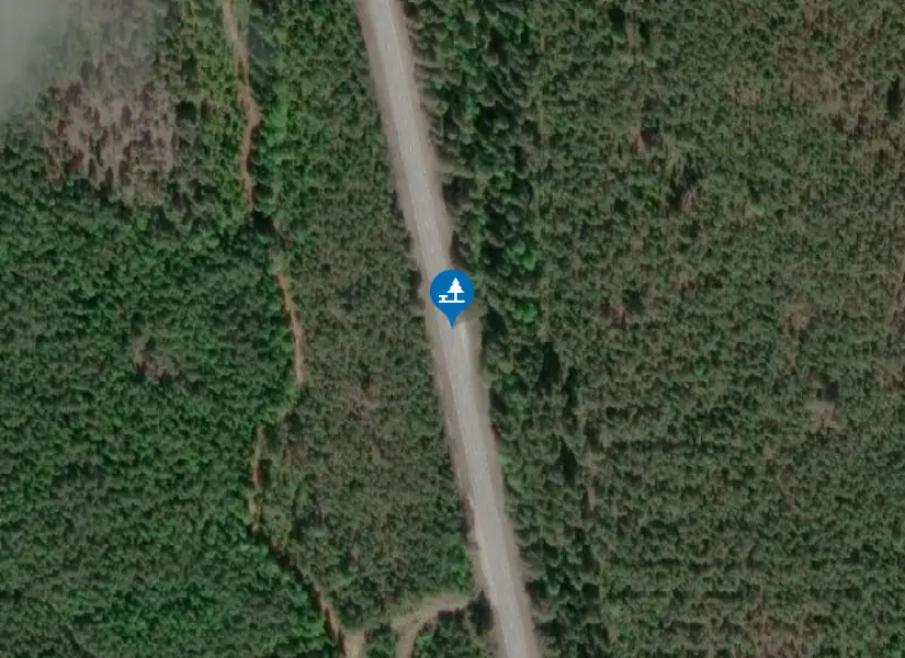 Satellitbild över E4 Bureå
