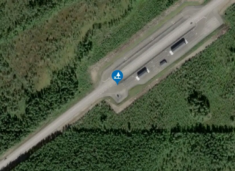 Satellitbild över Sävar Norr