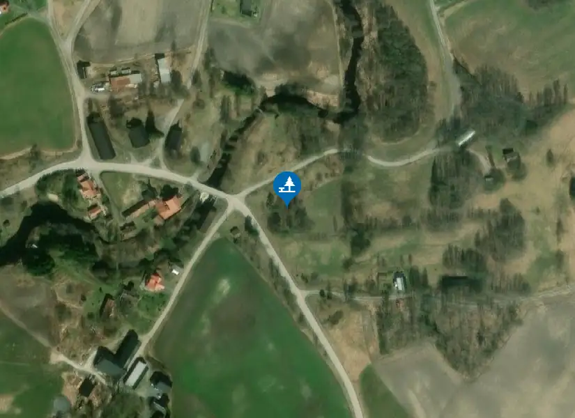 Satellitbild över Östra Löa, Kolsjöån
