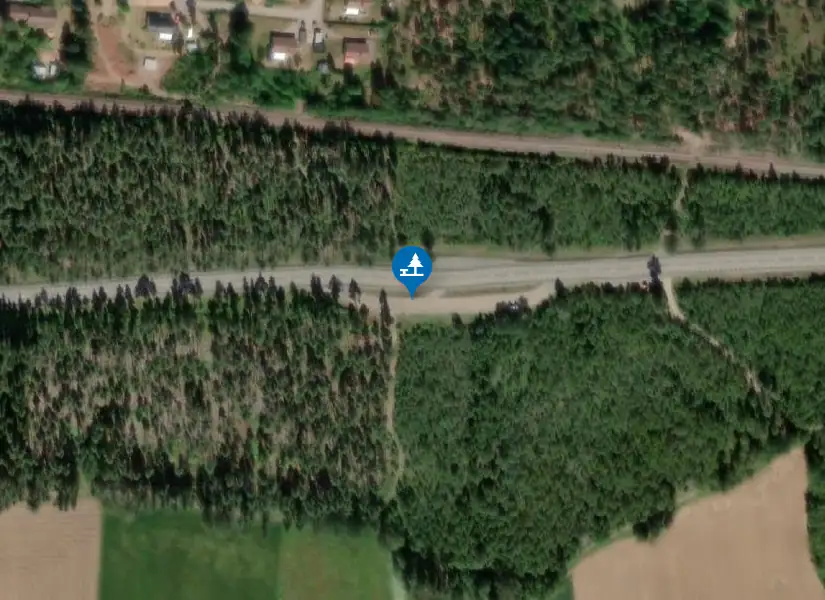Satellitbild över Gimmenvägen