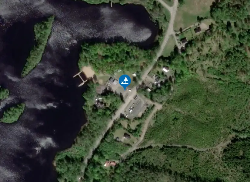 Satellitbild över Bälingesjön