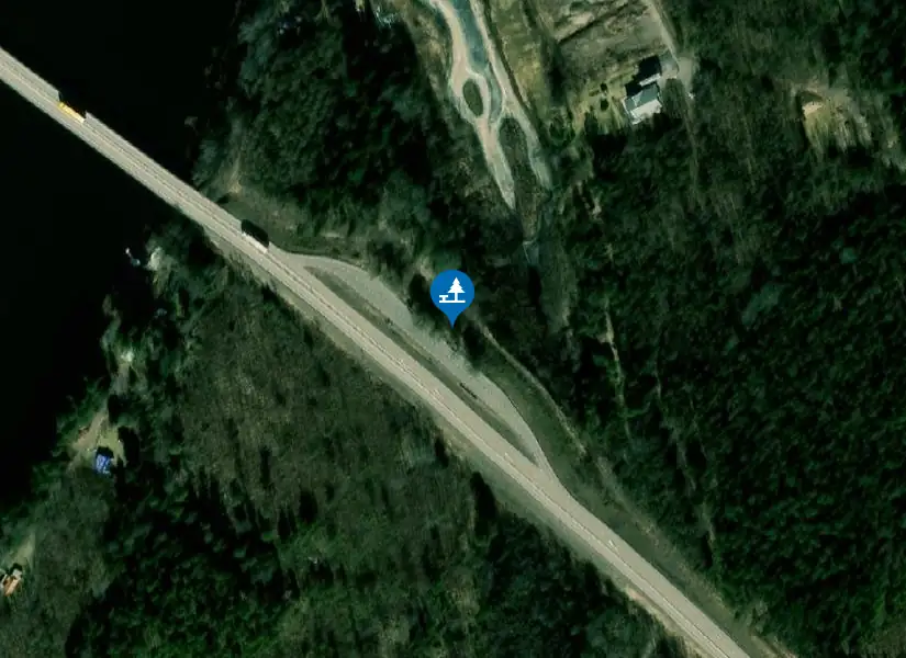 Satellitbild över Dalälven