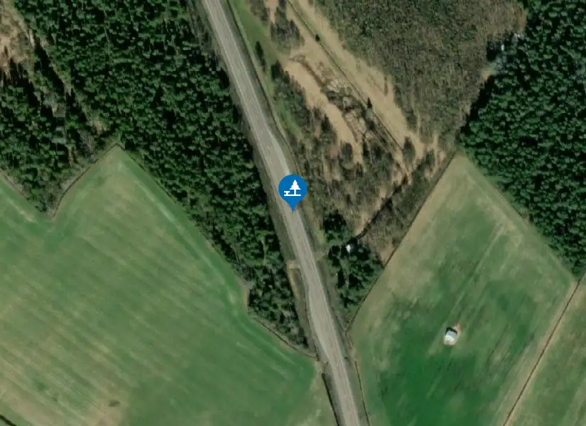 Satellitbild över Mångbyn
