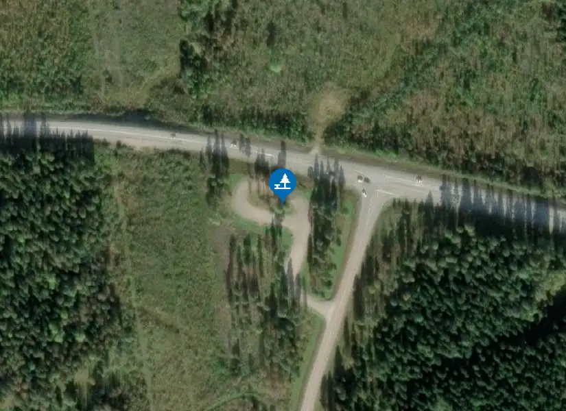 Satellitbild över Görjmyran