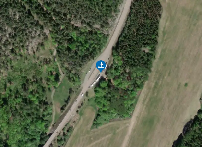 Satellitbild över Strängnäsbron