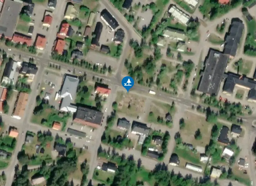Satellitbild över Jokkmokk Parken