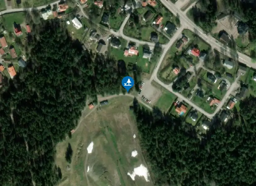 Satellitbild över Hemlingbyberget
