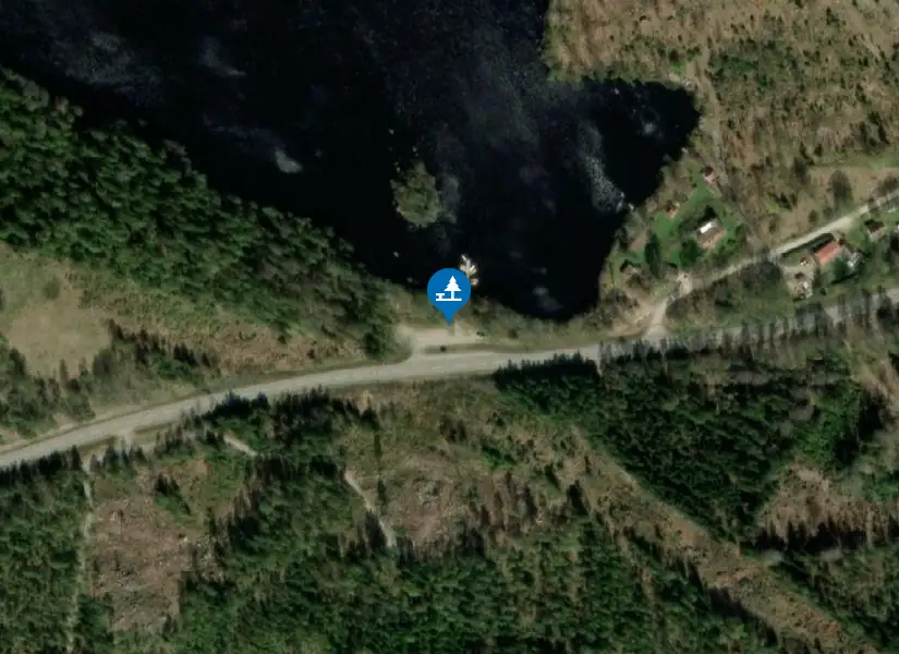 Satellitbild över Ygden