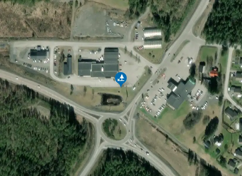 Satellitbild över Krokomsporten