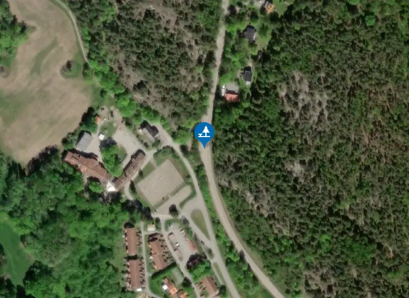 Satellitbild över Enhammar