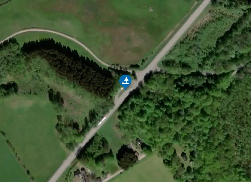 Satellitbild över Norra Mellby naturreservat
