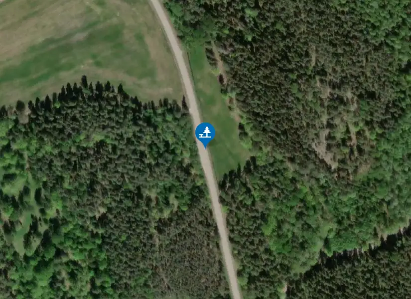 Satellitbild över Norr om abborrberget
