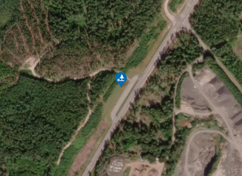 Satellitbild över Såganässjön