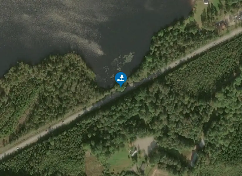 Satellitbild över Stora Skärshultssjön