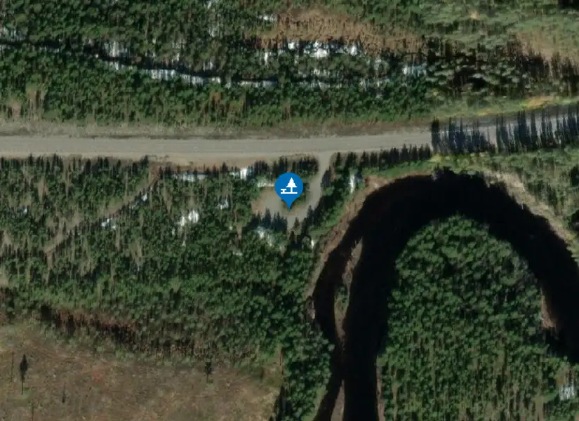 Satellitbild över Vistån