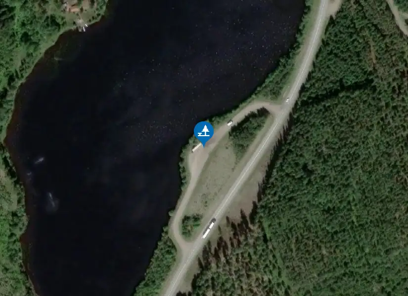 Satellitbild över Kvarntjärnen