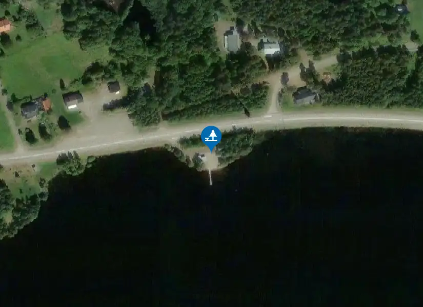 Satellitbild över Tallsjön