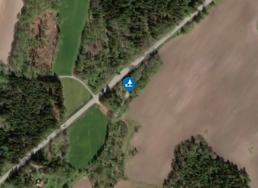 Satellitbild över Mellan Lidköping och Grästorp