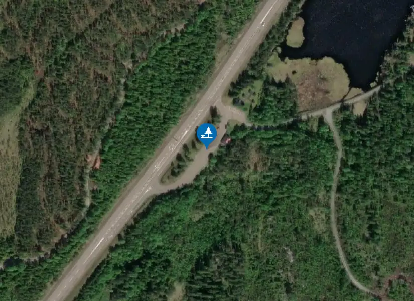 Satellitbild över Dammtjärn