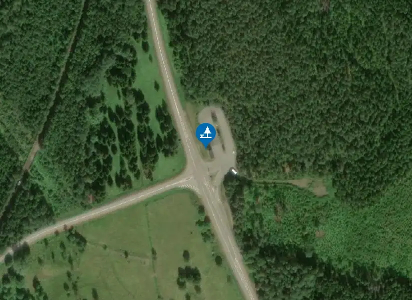 Satellitbild över Gysinge